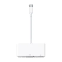 Apple MJ1L2ZM/A USB-C VGA Multiport Adapter weiß / gold