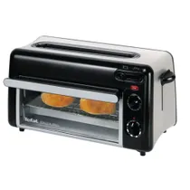 Tefal TL6008 Toast ´n Grill Minibackofen/Toaster schwarz/silber