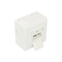 Good Connections Netzwerkdose CAT6A universal mit Aufputzgehäuse perlweiß