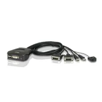 Aten CS22D 2-Port USB DVI KVM Switch