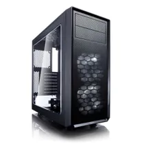 Fractal Design Focus G ATX Gaming Gehäuse mit Seitenfenster. schwarz