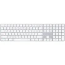Apple Magic Keyboard mit Touch ID + Ziffernblock Silber USB-C(Englisch-International)