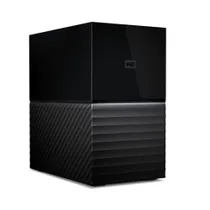 WD My Book Duo 16 TB 3.5 Zoll USB-C 3.0 (5Gb/​s) Schwarz externe Festplatte HDD