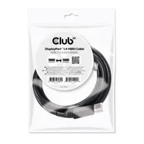 Club3D CAC-2068 DisplayPort 1.4 HBR3 8K60Hz Kabel 2.00 m schwarz