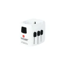 SKROSS World Adapter Pro Light USB 3 Polig