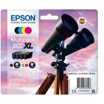 Epson T02V "Fernglas" 502XL Premium Ink Multi Pack C/Y/M/K 14.5ml