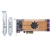 QNAP QM2 Card QM2-2S-220A Dual-M.2-22110/2280-SATA-SSD Erweiterungskarte