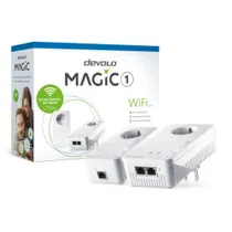 devolo Magic 1 WiFi 2-1-2 Starter Kit (1xWiFi+1xLAN 1200mbps Powerline Adapter)