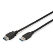 Digitus AK-300203-018-S USB3.0 Verlängerungskabel 1.80 m schwarz