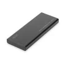Digitus DA-71111 externes SSD-Gehäuse USB3.0, für SATA3 M.2 2230/2242/2280, schwarz