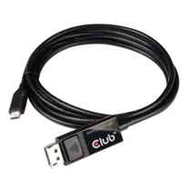 Club3D CAC-1557 USB Typ C auf DP 1.4 8K60Hz Bidirektional 1.00 m schwarz