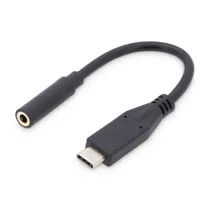 Digitus AK-300321-002-S USB Type-C Audio Adapter 0.20 m schwarz