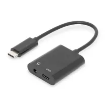 Digitus AK-300400-002-S USB Type-C Adapter / Konverter 0.20 m schwarz