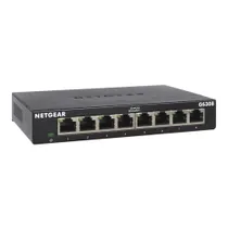 Netgear GS308 Switch 8-Port Gigabit Ethernet Unmanaged