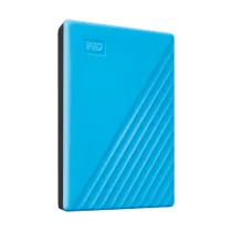 WD My Passport 2 TB 2.5 Zoll USB 3.0 Micro-B (5Gb/​s) Blau externe Festplatte HDD