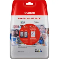 Canon PG-545 XL / CL-546 XL Photo Value Pack inkl. GP-501 Fotopapier
