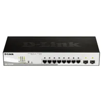 D-Link DGS-1210-08P/E 8-Port Gigabit Smart Switch PoE-powered