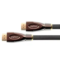 PYTHON HDMI 2.0 Kabel 1m Ethernet 4K*2K UHD vergoldet OFC schwarz
