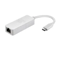 D-Link DUB-E130 USB-C Gigabit Ethernet Adapter USB-C zu Gigabit-Ethernet Port Plug-and-Play