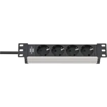 Brennenstuhl Alu Line 1390007004 4-fach für Racks 2m