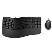 Microsoft Ergonomic Desktop + Maus