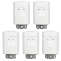 Eve Thermo - smartes Heizkörperthermostat Apple HomeKit Thread, 5er Pack