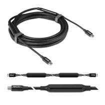 Club3D CAC-1535 USB 3.2 Typ C Anschlusskabel 5.00 m schwarz