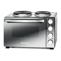 Rommelsbacher KM 3300 Mini-Backofen mit Kochplatte