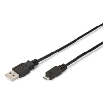 Digitus DB-300127-010-S Micro USB 2.0 Kabel 1.00 m schwarz