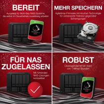 Seagate IronWolf NAS HDD ST16000VN001 - 16 TB 7200 rpm 3,5 Zoll SATA 6 Gbit/s CMR