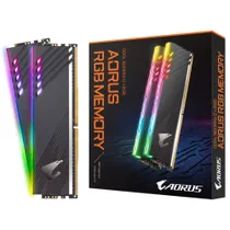 GIGABYTE AORUS RGB 16GB DDR4 RAM multicoloured illumination