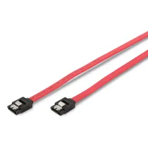 Digitus AK-400102-005-R SATA-Kabel SATA3 7pin Stecker auf Stecker, 0.5m, rot