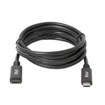 Club3D CAC-1529 USB G1 Type-C Extension Kabel 2m 2.00 m schwarz