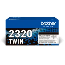 Brother TN-2320TWIN Schwarz Value Pack