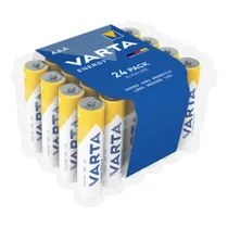 Varta Batterie Alkaline, Micro, AAA, LR03, 1.5V Energy, Retail Box (24-Pack)