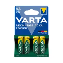 VARTA RECHARGE ACCU Power AA, Mignon 2600 mAh 4er Pack
