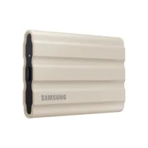 Samsung Portable SSD T7 Shield 1 TB USB-C 3.1 (10Gb/​s) Beige externe Festplatte SSD