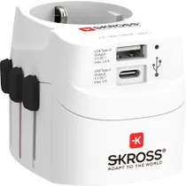 SKROSS World Adapter PRO+ USB AC Reise Adapter