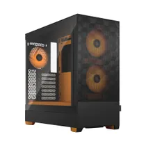 Fractal Design Pop Air RGB Orange Core mit Seitenfenster orange