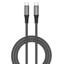 4smarts USB-C auf USB-C Kabel PremiumCord 100W 1,5m schwarz 456266 