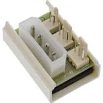 INLINE Netzteil für Lüfter 4-Pin Molex auf 2x 3-Pin Splitter
