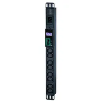 APC Easy PDU, Metered, 1U, 16A, 230V, 8 x IEC Ausgänge, Rack Montage (EPDU1016M)