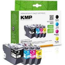 KMP B58VX Vorteilspack BK/C/MY/Y komp. mit Brother LC-3219VA
