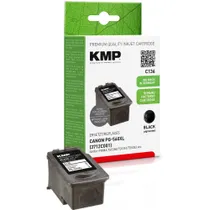 KMP C136 Tintenpatrone schwarz kompatibel mit Canon PG-560 X