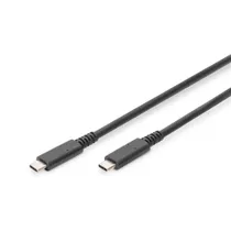 Digitus AK-300343-008-S USB4.0 Verbindungskabel 1.00 m doppelt geschirmt  schwarz