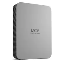 LaCie Mobile Drive Portable 5TB, moon silver