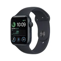 Apple Watch SE GPS 44mm Midnight Aluminium Case / Midnight Sport Band Regular