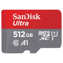 SanDisk Ultra microSDXC Kit (2022) C10, U1, A1 512GB