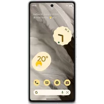 Google Pixel 7 5G Android™ Smartphone in weiß  mit 128 GB Speicher