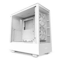NZXT H5 Elite Tempered Glass, matte white